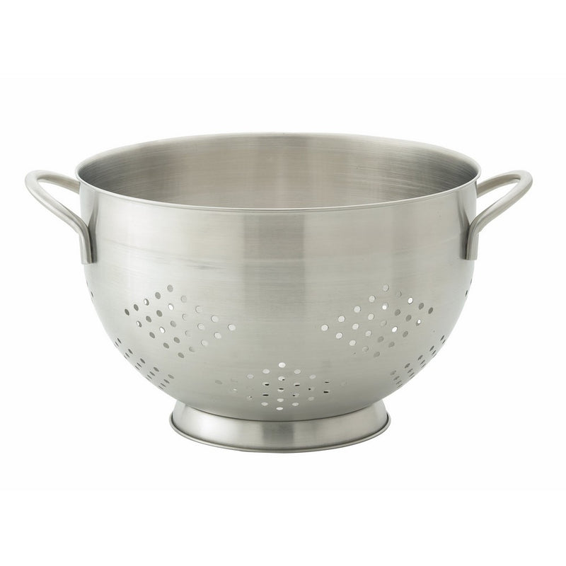 HIC EssentialsStainless Steel Pierced Colander, 5 Quart