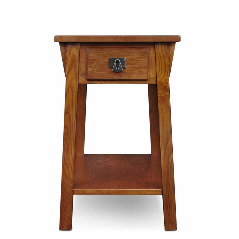 Leick Furniture Mission Chairside Table, Russet