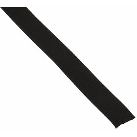 Dyno Merchandise Non-Roll Flat Elastic 1" Wide 50 Yards-Black