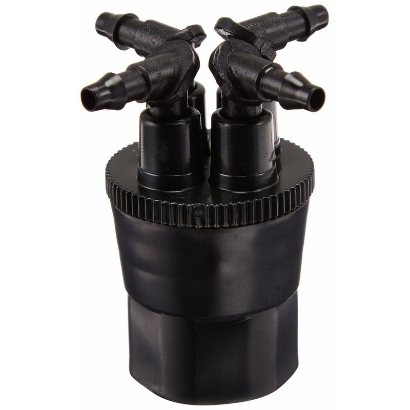 DIG A4 4 Outlet PC Dripper on 1/2" Female Thread 6 GPH per Outlet