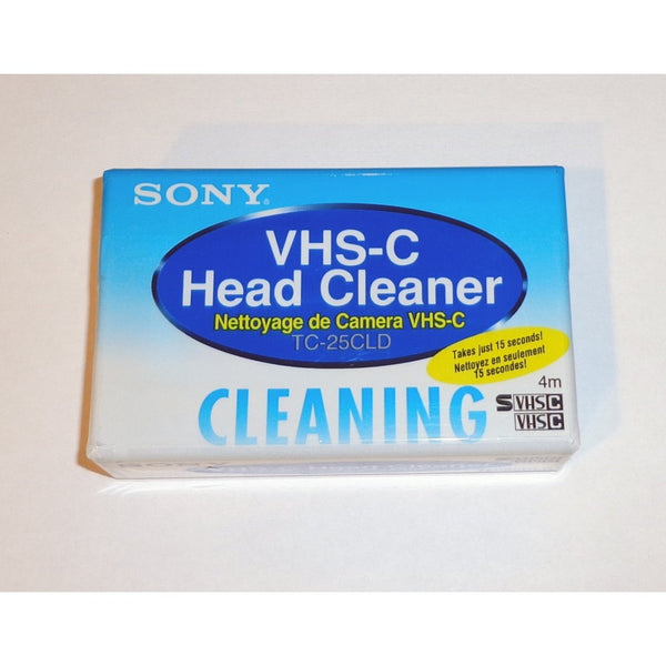 SONY TC25CLD1B Vhs-C Clean Cass 1 Bag