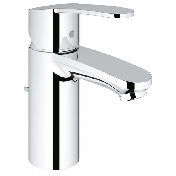 Eurostyle Cosmopolitan Centerset Single-Handle Single-Hole Low Arc Bathroom Faucet - 1.5 GPM