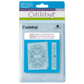 Cuttlebug 5-Inch by 7-Inch Embossing Folder, Nathaniel'S Penwork