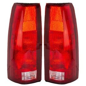 Driver and Passenger Taillights Tail Lamp Units Replacement for Chevrolet Cadillac GMC Pickup Truck SUV 16506355 16506356