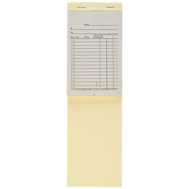 Business Source Single Carbon Duplicate Sales Book - Pack of 10 Books of 50 Sheets (39557)