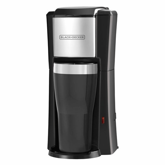 BLACKDECKER Single Serve Coffeemaker, Black, CM618