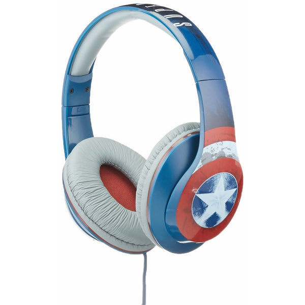 Avengers Captain America Vi-M40CA.FX Over Ear Headphones with V Built-in Microphone