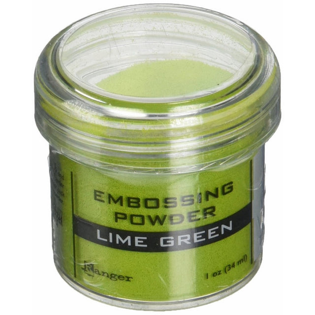 Ranger EPJ-36586 Embossing Powder, 1-Ounce Jar, Lime Green