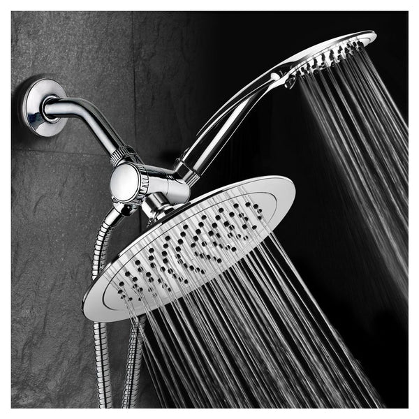 Razor High-Fashion 8” Slimline Design 3-way Rainfall Combo