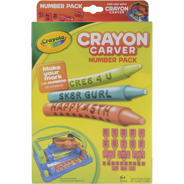 Crayola Crayon Carver, Numbers Expansion Pack