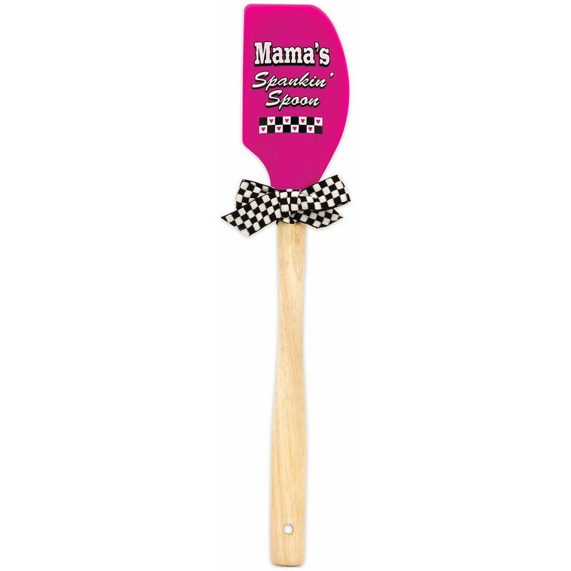 Brownlow Gifts Silicone Spatula, Mama's Spankin Spoon