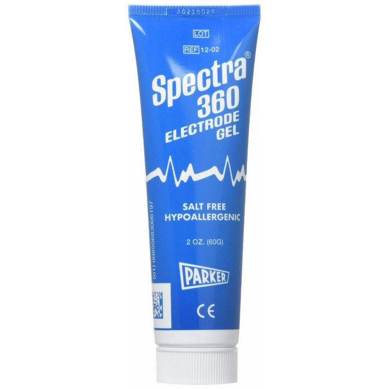 Spectra 360 Electrode Gel - Parker Laboratories - 60g (2oz) Tube - (Pack of 2)