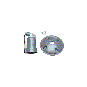Hubbell-Bell 5624-5 4'' Round Single Lampholder For 75-150 Watt Par 38 Lamps