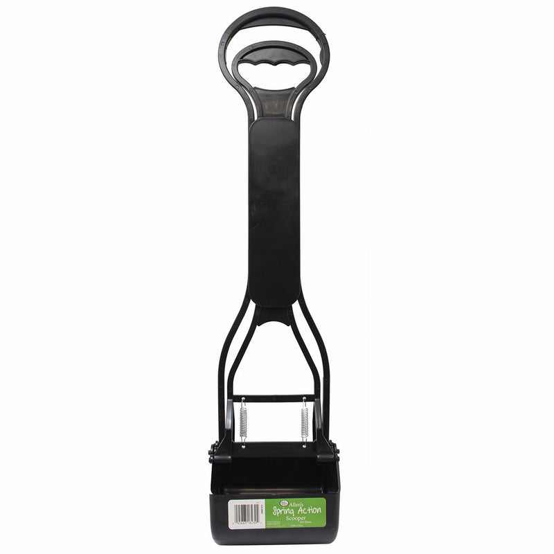 Four Paws Regular Black Allens Spring Action Dog Scooper for Grass