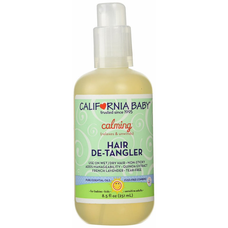 California Baby Hair De-tangler Spray - Calming, 8.5 Ounce