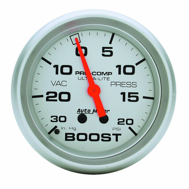 Auto Meter 4401 Ultra-Lite Mechanical Boost/Vacuum Gauge