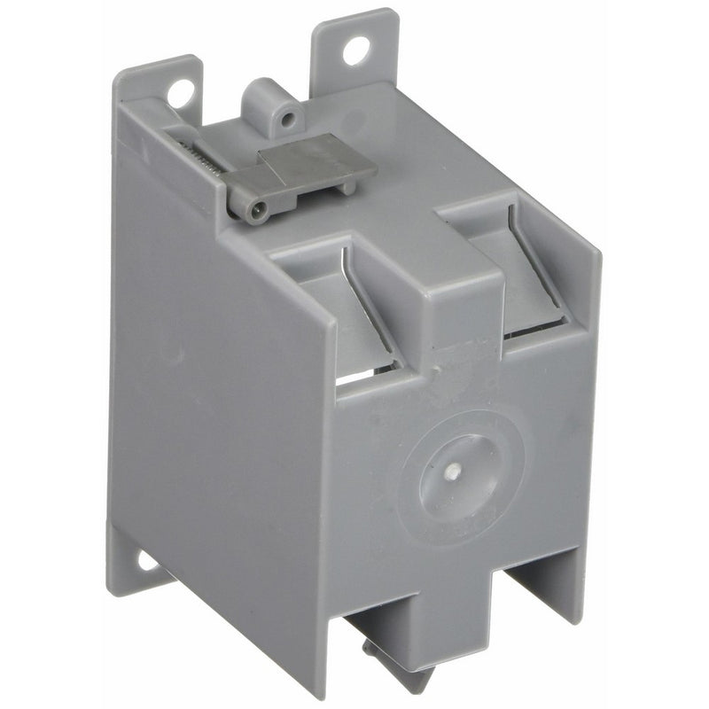 Hubbell-Raco 7887RAC 2-29/32-Inch Deep Non-metallic Cable Electrical Box with 1 x Gang, 4 x NMSC Clamps and Old-work Swing Arms, 2-1/4-Inch x 4-Inch