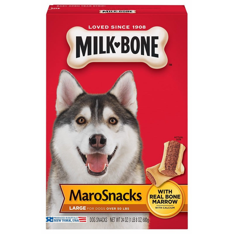Milk-Bone Mar-O-Snacks Dog Treats, 24 oz