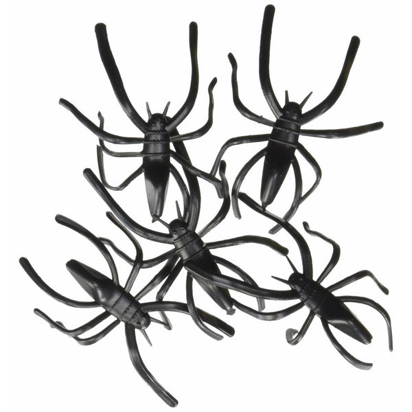 Fun Express Plastic Halloween Spiders Party Favor - 144 Pieces