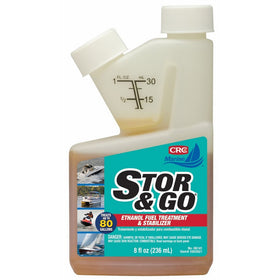 CRC 06141 STOR & GO Ethanol Fuel Treatment & Stabilizer, 8 oz