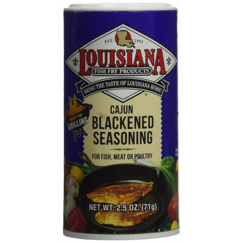 Louisiana Fish Fry Products Cajun Blackened Seasoning2.5 oz