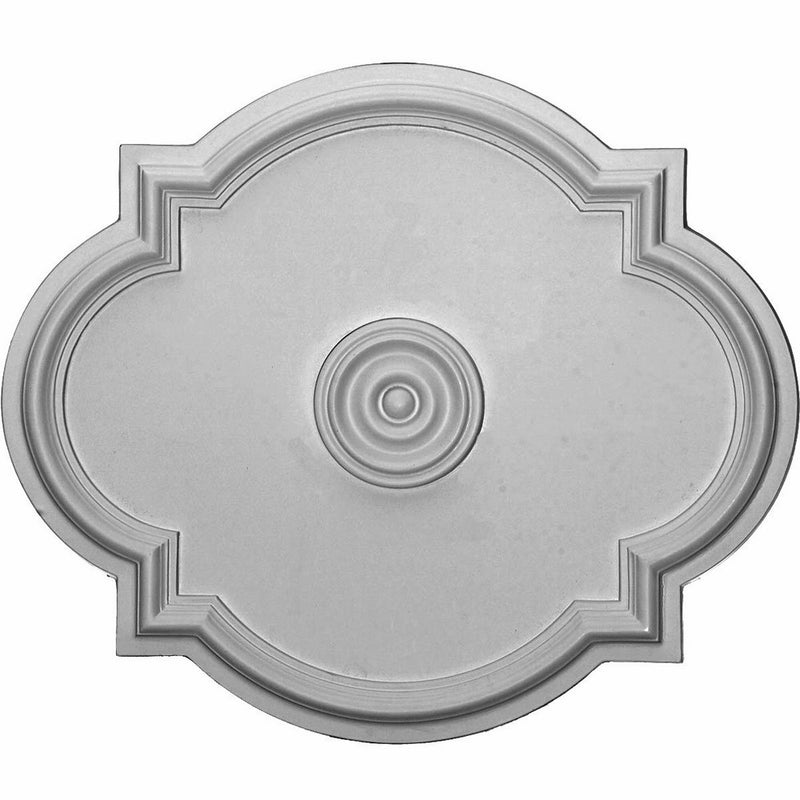 Ekena Millwork CM24WA 24-Inch x 20 1/2-Inch x 1 1/8-Inch Waltz Ceiling Medallion