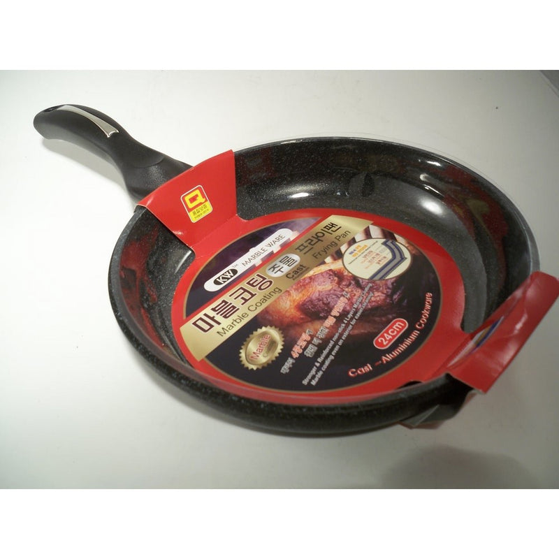 Ceramic Marble Coated Cast Aluminium Non Stick Fry Pan 24 cm (9 1/2 inches)