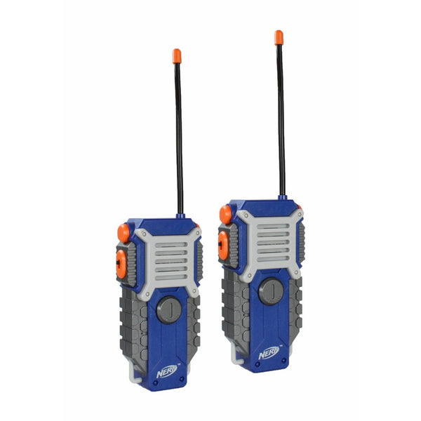 Nerf Walkie Talkie Fun at the Touch of a Button, Set of 2, 1000 feet Range by Sakar