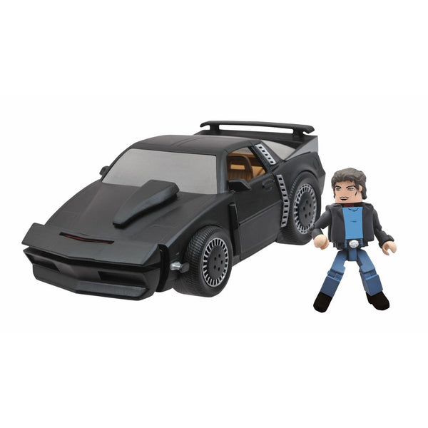 Diamond Select Toys Minimates Vehicles: Knight Rider KITT Super Pursuit Mode Set