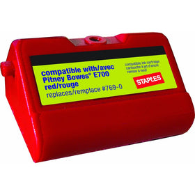 Staples E700 Postage Meter Ink Cartridge for Pitney Bowes E700 and G700 Series Meters