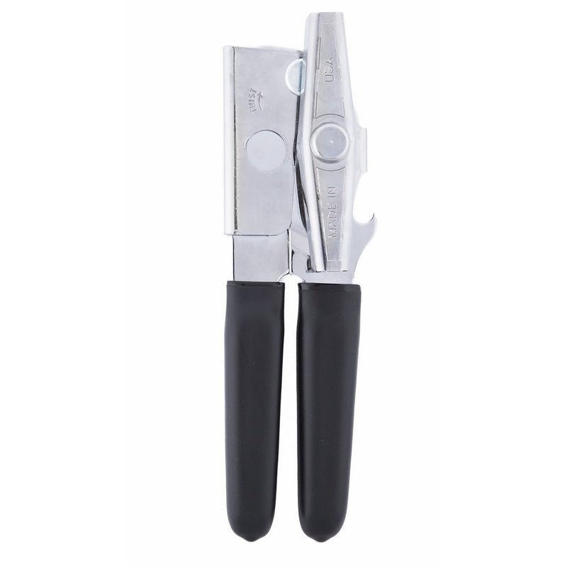 EZ-DUZ-IT Deluxe Can Opener with Black Grips