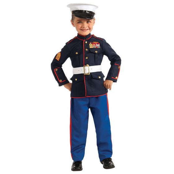 Rubie's Young Heroes Marine Dress Blues Costume, Medium