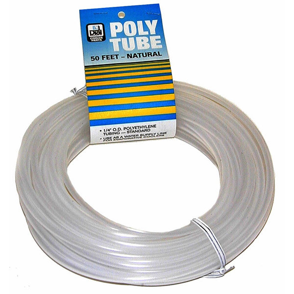 Dial Manufacturing 4294 1/4-Inch by 50-Feet Natural Poly Tubing