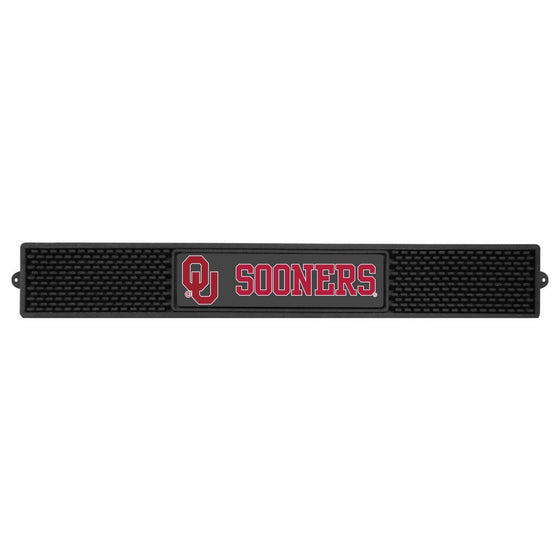 Fanmats NCAA University of Oklahoma Sooners Vinyl Drink Mat