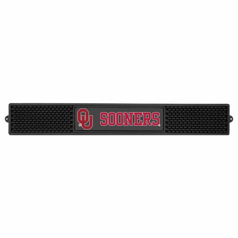 Fanmats NCAA University of Oklahoma Sooners Vinyl Drink Mat