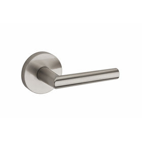 Kwikset 91540-003 Milan Round Hall/Closet Lever in Satin Nickel