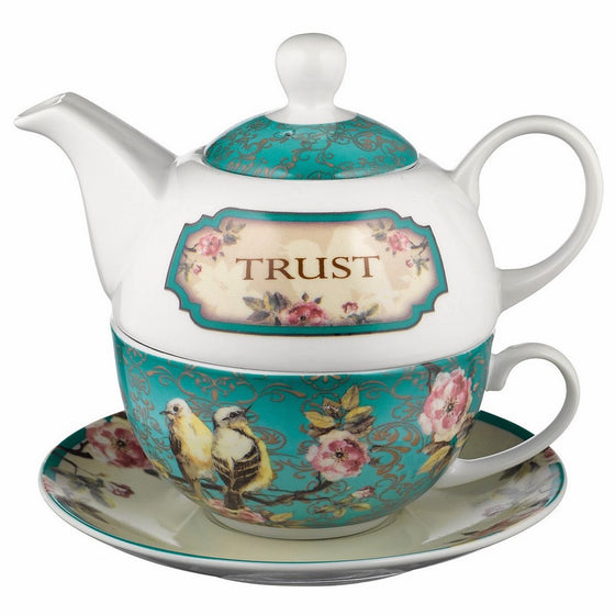 Trust in the Lord Collection Tea-for-One Set - Proverbs 3:5