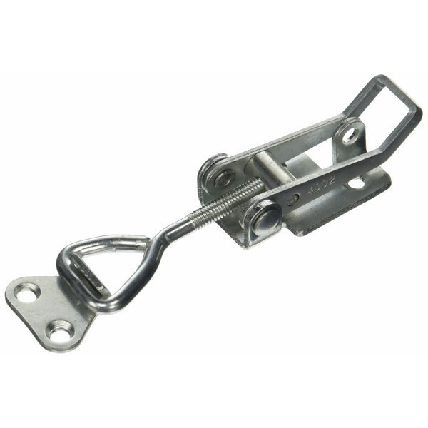 Uxcell Metal Adjustable Type Grip Push Pull Toggle Catch Latch, Silver Tone