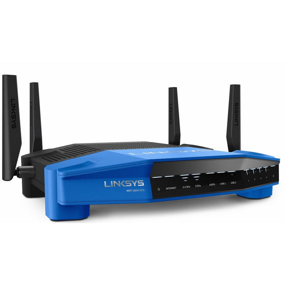 Linksys AC1900 Dual Band Open Source WiFi Wireless Router (WRT1900ACS)