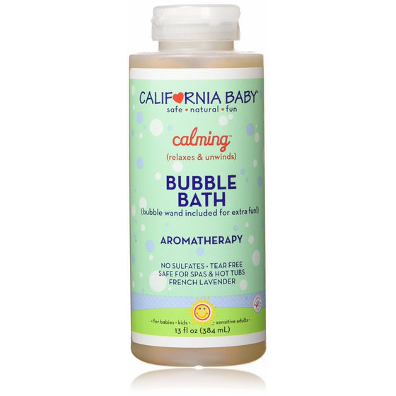 California Baby Bubble Bath, Calming, 13 oz Bottle