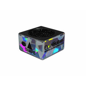 Cue Cube Pool Cue Scuffer And Shaper - Made In The USA (Silver)