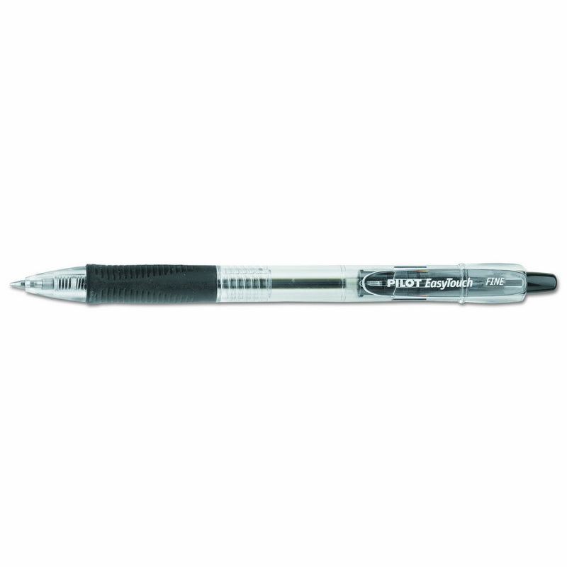Pilot Pen EasyTouch Retractable Fine Ballpoint Pen Open Stock, Black (32210)