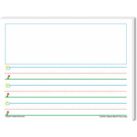 Teacher Created Resources 76511 Smart Start K-1 Story Paper: 100 sheets