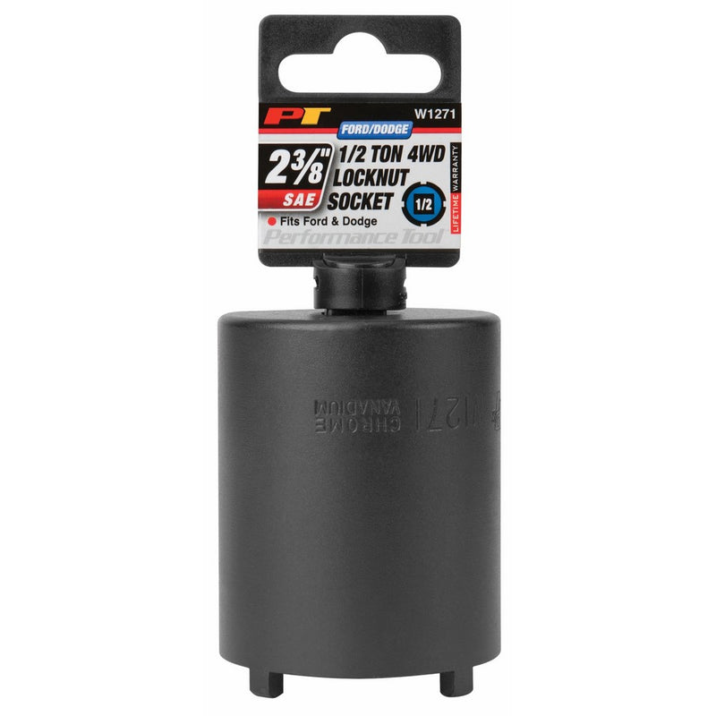 Performance Tool W1271 4 Lug 1/2-Inch Ton 4 Wheel Drive Lock Nut Tool