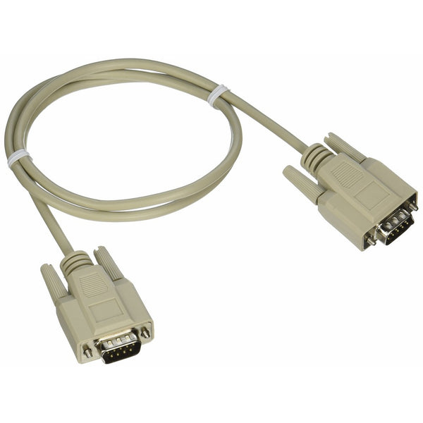 C2G 25221 DB9 M/M Serial RS232 Cable, Beige (3 Feet, 0.91 Meters)