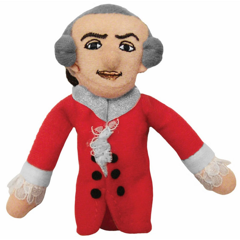 The Unemployed Philosophers Guild Wolfgang Amadeus Mozart Finger Puppet and Refrigerator Magnet - For Kids and Adults