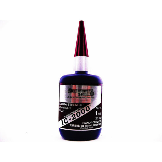 IC-2000 Rubber-Toughened 1oz CA Adhesive Glue