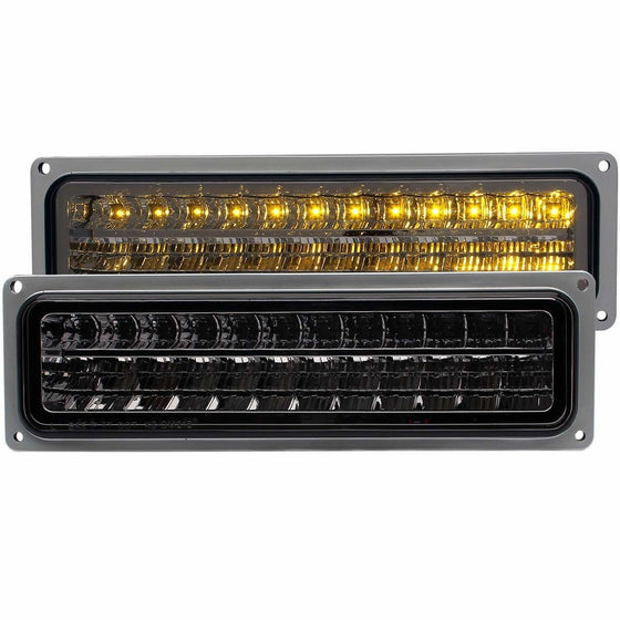 AnzoUSA 511068 Smoke LED Parking Light - (Sold in Pairs)