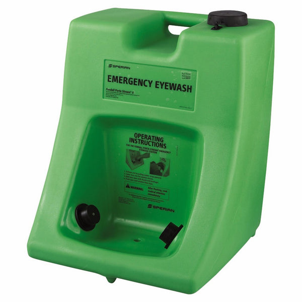 Fendall Porta Stream II 16-Gallon (60.5 L) Refillable Primary Emergency Eye Wash Station (with 8 oz./237 ml Water Additive)