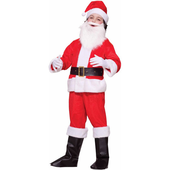 Forum Novelties Deluxe Lil Santa Boy Child Costume